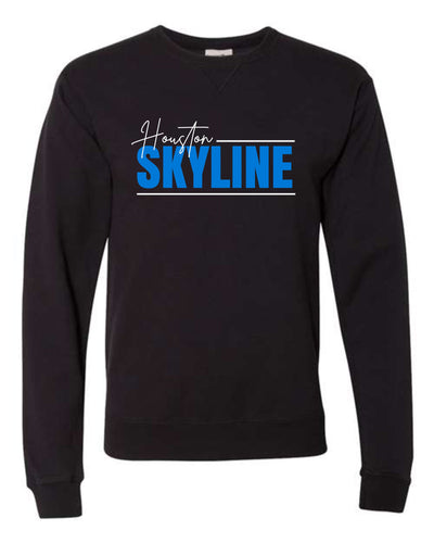 25-26 Houston Skyline - 13 Royal Sweatshirts
