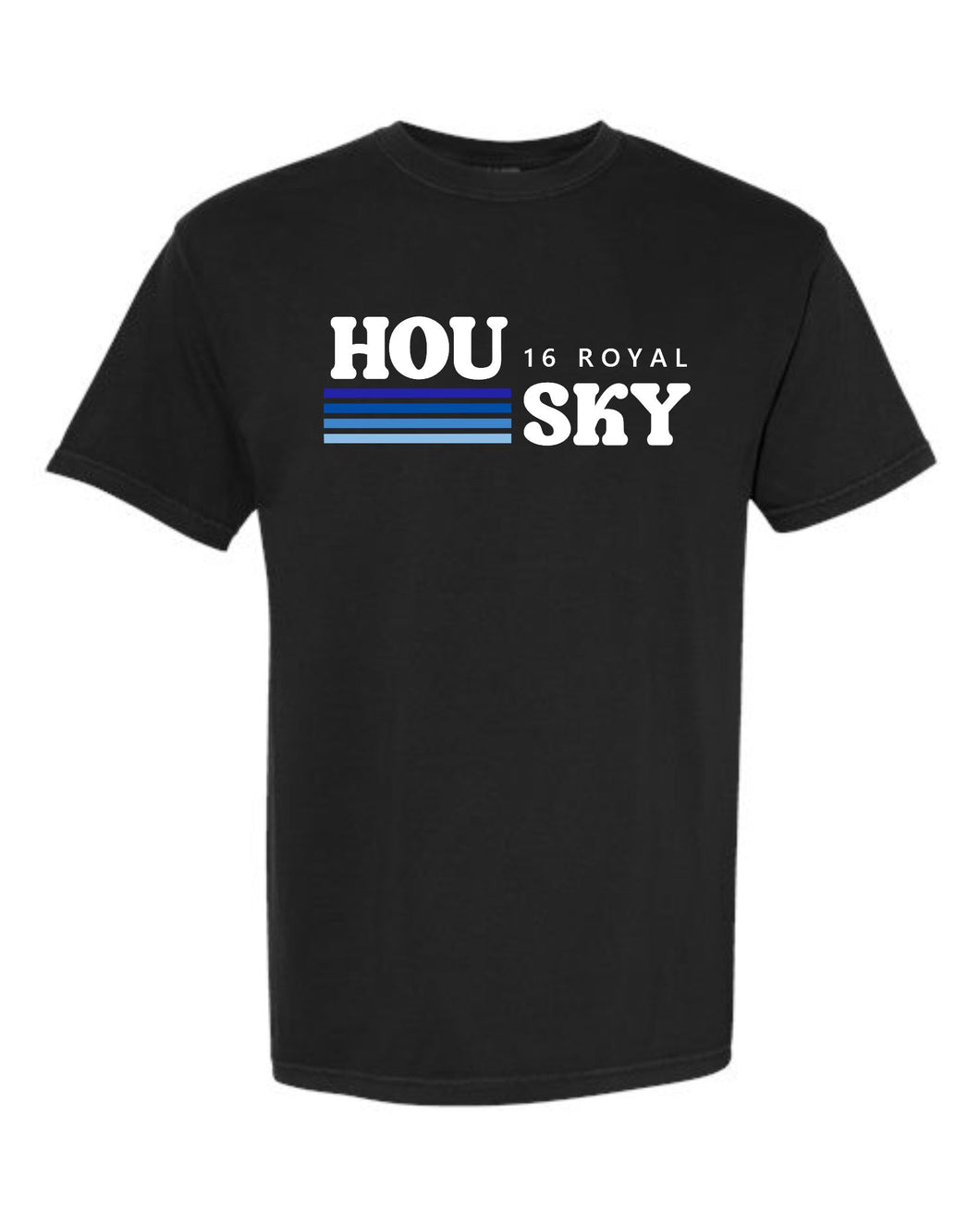 25-26 Houston Skyline - 16 Royal Spirit Wear