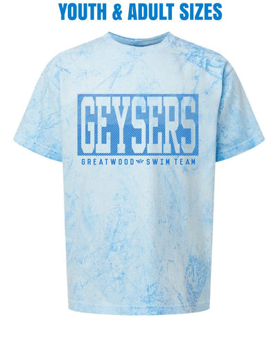 2025 GREATWOOD GEYSERS - COLORBLAST T-SHIRT