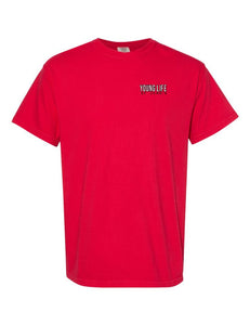 2025 ST. JOHN'S YOUNG LIFE - RED T-SHIRT