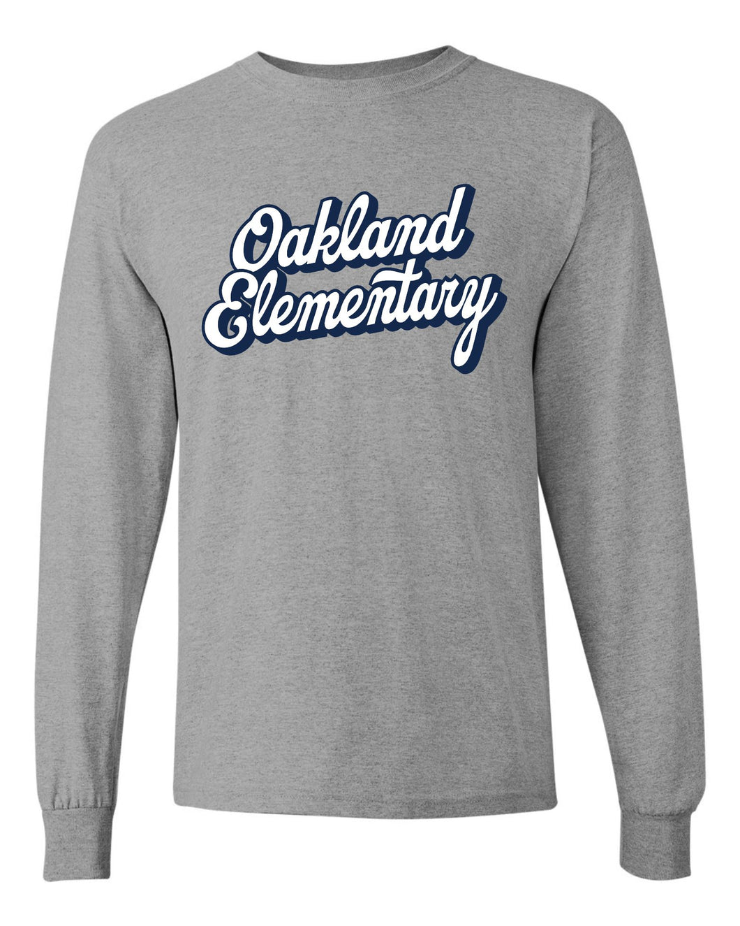 25-26 Oakland Elementary Spirit Wear - Long Sleeve T-Shirts