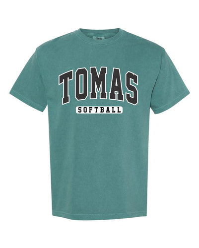 25-26 Tomas Softball - Green T-Shirt