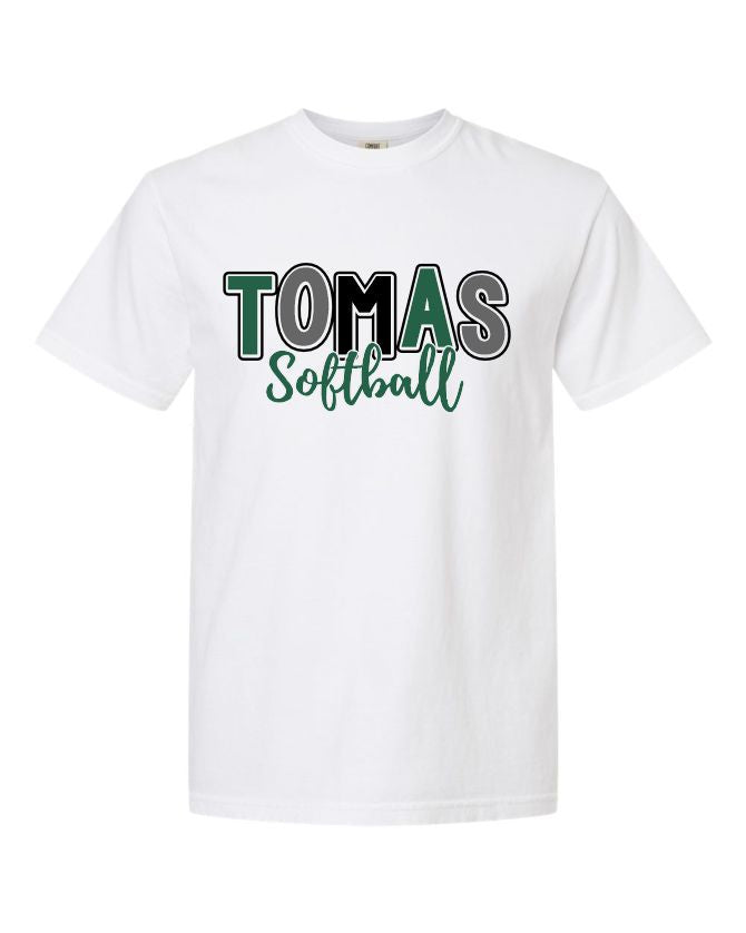 25-26 Tomas Softball - White Spirit Wear