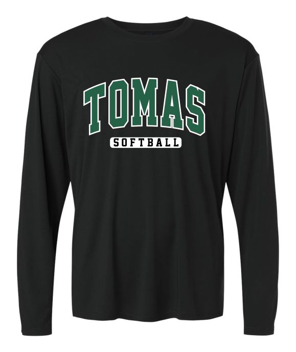 25-26 Tomas Softball - Black Dri-Fit