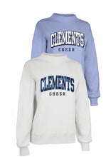 Load image into Gallery viewer, 26-27 Clements Cheer - Mock Neck Sweatshirts