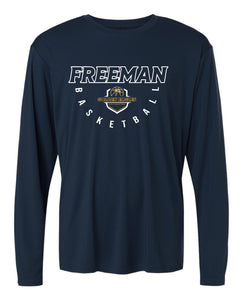 2025 Freeman Basketball - Navy Basketball Crest