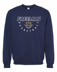 2025 Freeman Basketball - Navy Basketball Crest