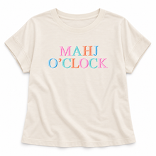 Load image into Gallery viewer, Mahj O'Clock T-Shirt - Ivory, 2 Shirt Styles