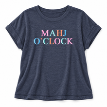 Load image into Gallery viewer, Mahj O'Clock T-Shirt - Navy, 2 Shirt Styles