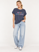 Load image into Gallery viewer, Mahj O'Clock T-Shirt - Navy, 2 Shirt Styles