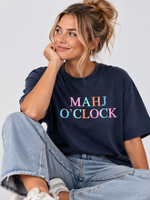 Load image into Gallery viewer, Mahj O'Clock T-Shirt - Navy, 2 Shirt Styles