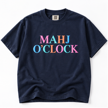 Load image into Gallery viewer, Mahj O'Clock T-Shirt - Navy, 2 Shirt Styles