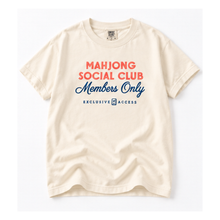 Load image into Gallery viewer, Mahjong Social Club T-Shirt - Ivory