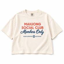 Load image into Gallery viewer, Mahjong Social Club T-Shirt - Ivory