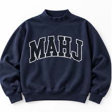 Load image into Gallery viewer, Collegiate MAHJ Mock Neck - Navy