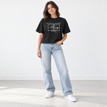 Load image into Gallery viewer, Socially Sporty Boxy T-Shirt - Black
