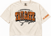Load image into Gallery viewer, Tailgate Season T-Shirt with Custom Team - Burnt Orange, 2 Shirt Styles