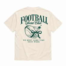 Load image into Gallery viewer, Football Social Club T-Shirt - Green, 2 Shirt Styles