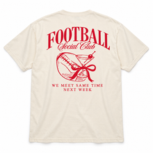 Load image into Gallery viewer, Football Social Club T-Shirt - Red, 2 Shirt Styles