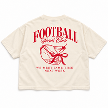 Load image into Gallery viewer, Football Social Club T-Shirt - Red, 2 Shirt Styles